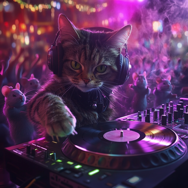 Katzen Nacht Groove